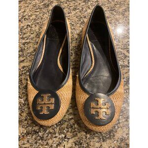 Tory Burch  Rattan Flats Size 6